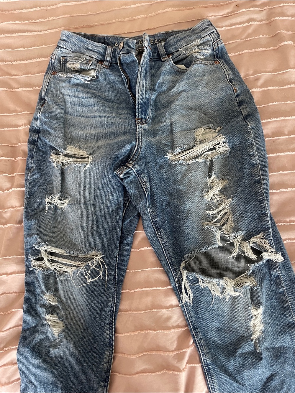 American Eagle Light Blue Stretch Denim Jeans